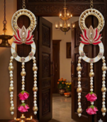 handmade decorative hanging for home decoration hanging latkan for home decorations (pack of 2)