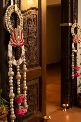 handmade decorative hanging for home decoration hanging latkan for home decorations (pack of 2)