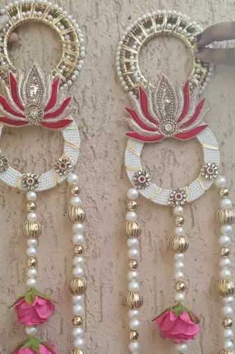 handmade decorative hanging for home decoration hanging latkan for home decorations (pack of 2)