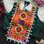 Navratri halter neck shell work designer blouse