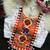 Navratri halter neck shell work designer blouse
