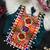 Navratri halter neck shell work designer blouse