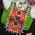 Navratri halter neck shell work designer blouse