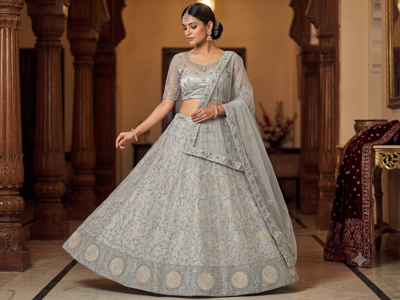 new fancy dsigner lehanga chuuni set 