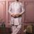Pink open indowestern for men | premium men's ethnic wear