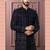 Blue indowestern for men | premium men's ethnic wear