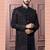Midnight blue indowestern for men | men's ethnic wear