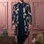 Turquoise open indowestern for men | men's ethnic wear