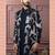 Turquoise open indowestern for men | men's ethnic wear
