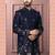 Blue indowestern for men | premium men's ethnic wear