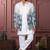 Blue shaded open indowestern for men | premium men's ethnic wear