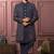 Grey open indowestern for men | premium men's ethnic wear