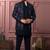 Blue open indowestern for men | men's ethnic wear