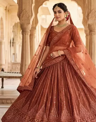 fancy designer party wear lehanga 