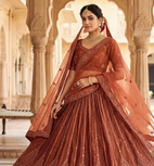 fancy designer party wear lehanga 