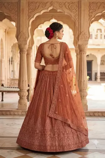 fancy designer party wear lehanga 