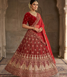 fancy wedding havey lehenga dress