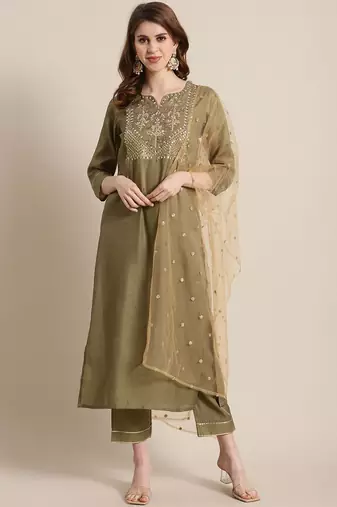 Women Olive Green