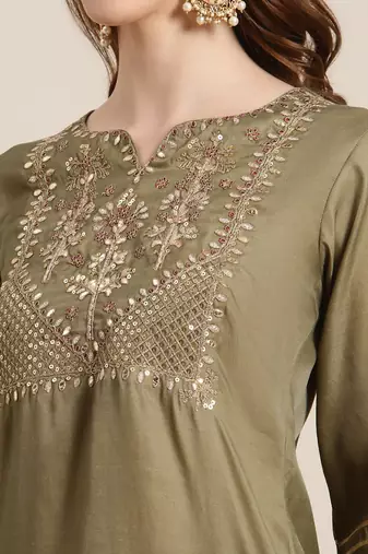 Women Olive Green