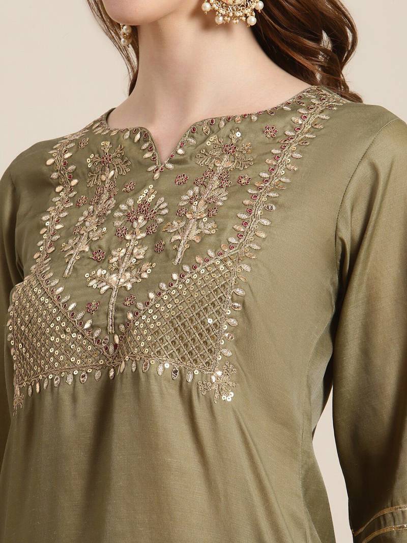 Women Olive Green