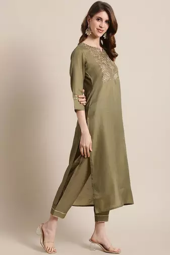 Women Olive Green