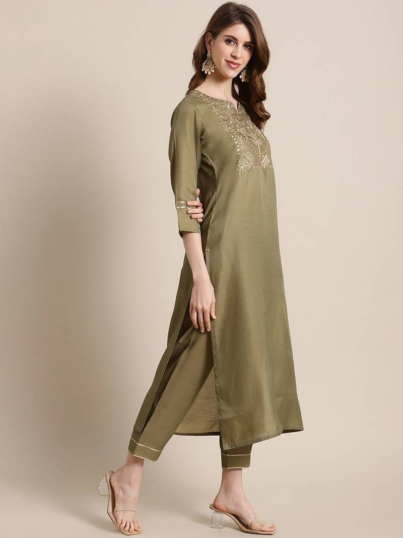 Women Olive Green