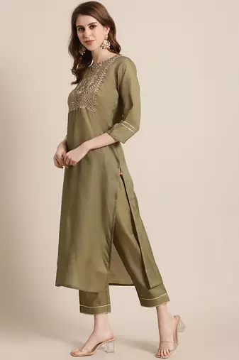 Women Olive Green