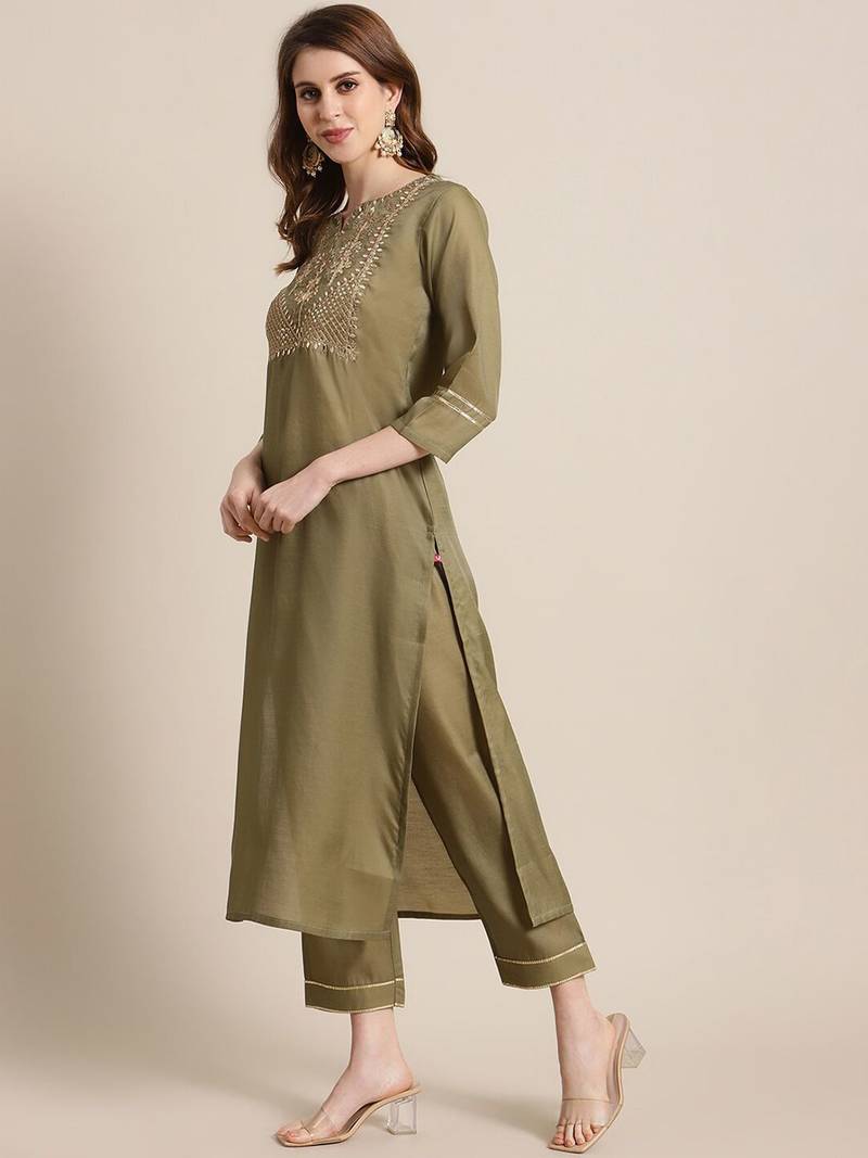 Women Olive Green