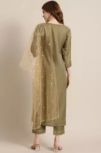 Women Olive Green