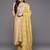 Women Mustard Yellow Ethnic Motifs Embroidered Gotta Patti Kurta with Trousers & With Dupatta