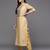 Women Mustard Yellow Ethnic Motifs Embroidered Gotta Patti Kurta with Trousers & With Dupatta