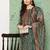 Women Ethnic Motifs Printed Regular Chanderi Cotton Kurta with Trousers & Dupatta
