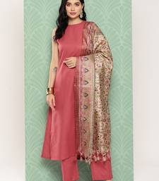 Women Regular Kurta with Trousers & With Dupatta