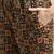 Women Black Ethnic Motifs Printed Patchwork Pure Cotton Kurta with Trousers