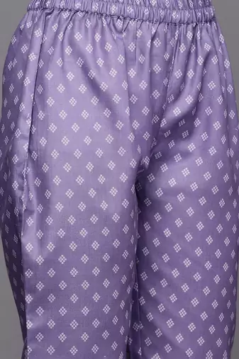 Bandhani Printed Kurta With Trousers
