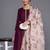 Ethnic Motifs Zari Embroidered Regular Kurta With Trousers & Dupatta