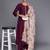Ethnic Motifs Zari Embroidered Regular Kurta With Trousers & Dupatta