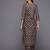 Women Coffee Brown Ethnic Motifs Printed Winter Kurta with Trousers