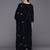 Women Winter Velvet Embroidered Kurta with Trousers & With Dupatta