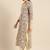 Women Sea Green & Mustard Yellow Printed Kurta with Trousers