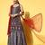 Women Black Floral Printed Beads and Stones Kurta with Sharara & With Dupatta