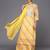 Women Yellow Leheriya Printed Gotta Patti Chanderi Cotton Kurta with Sharara & With Dupatta