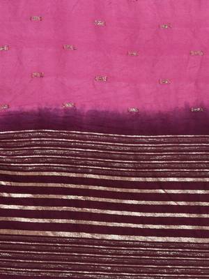 Women Burgundy Floral Embroidered Sequinned Kurta with Trousers & Dupatta 4