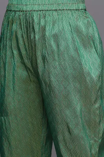 Women Ethnic Motifs Embroidered Regular Kurta with Trousers