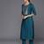 Ethnic Motifs Yoke Design Gotta Patti Kurta with Trousers & Dupatta