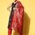 Ethnic Motifs Woven Design Kurta With Trousers & Dupatta