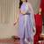 Striped Halter Neck Pure Cotton Straight Kurta & Trouser With Dupatta
