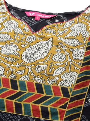 Printed Regular Pure Cotton Kurta With Palazzos & Dupatta 2