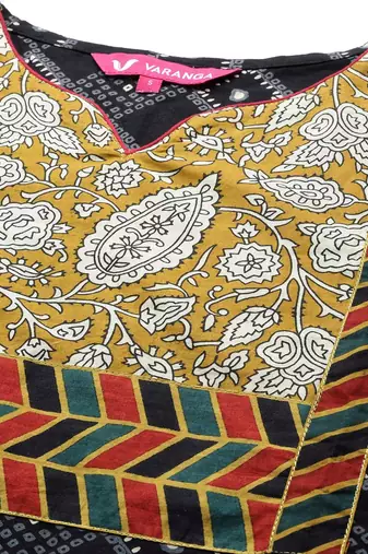 Printed Regular Pure Cotton Kurta With Palazzos & Dupatta