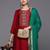 Women Ethnic Motifs Embroidered Thread Work Kurta with Trousers & With Dupatta